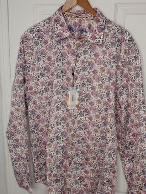 Robert Graham Pink Floral Button-Down Shirt